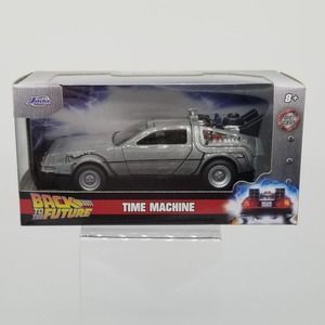 Jada Toys Hollywood Rides Back to the Future Time Machine Deloreon Diecast Car
